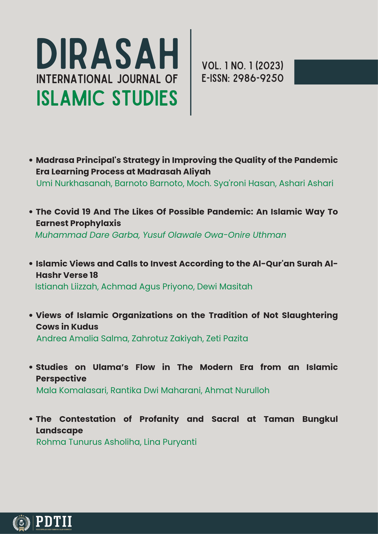 research paper of islamic studies